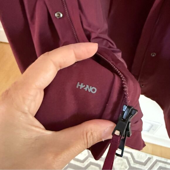 Patagonia Hooded Parka Coat Jacket in Carmine Red S NWOT - Picture 8 of 14